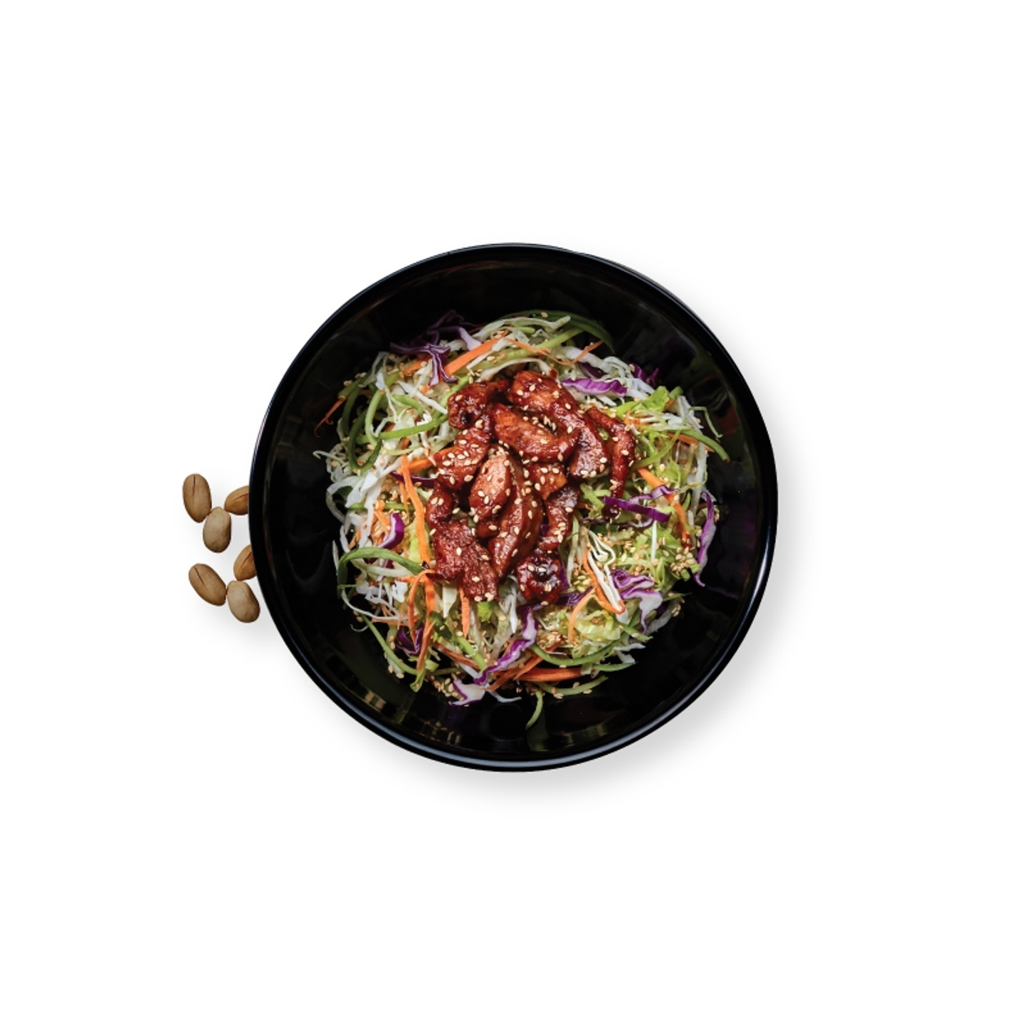 سلطة الدجاج بالسمسم