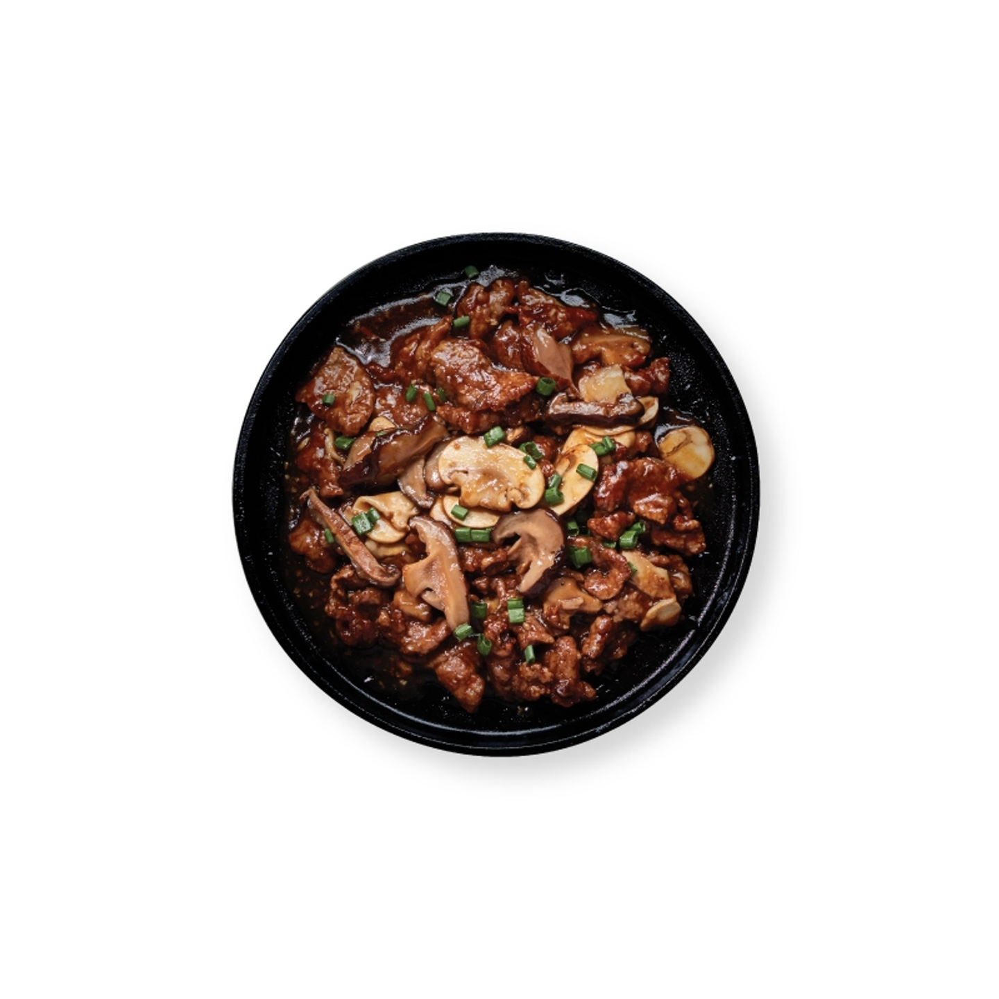 لحم مع مشروم دو