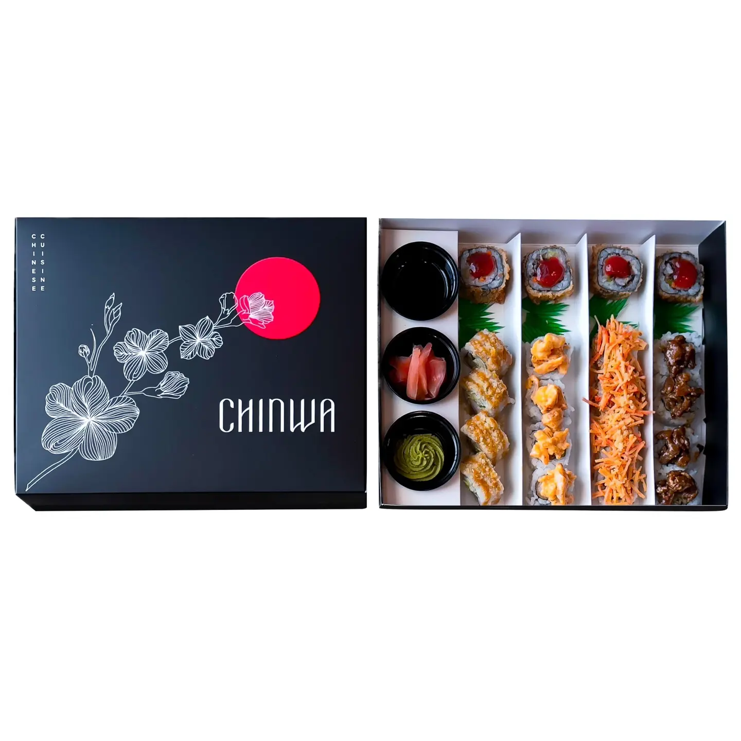 طبق سوشي بوكس ​​- عشرين قطعة