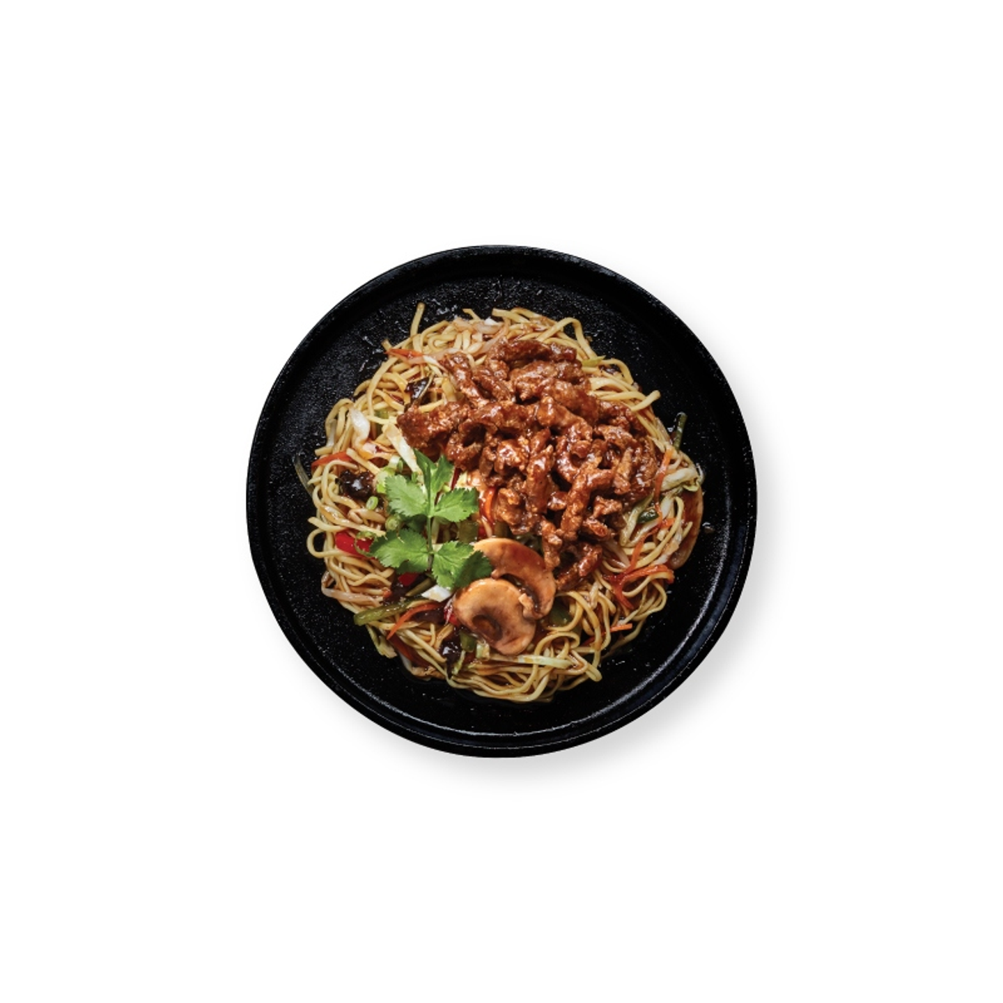 نودلز باللحم