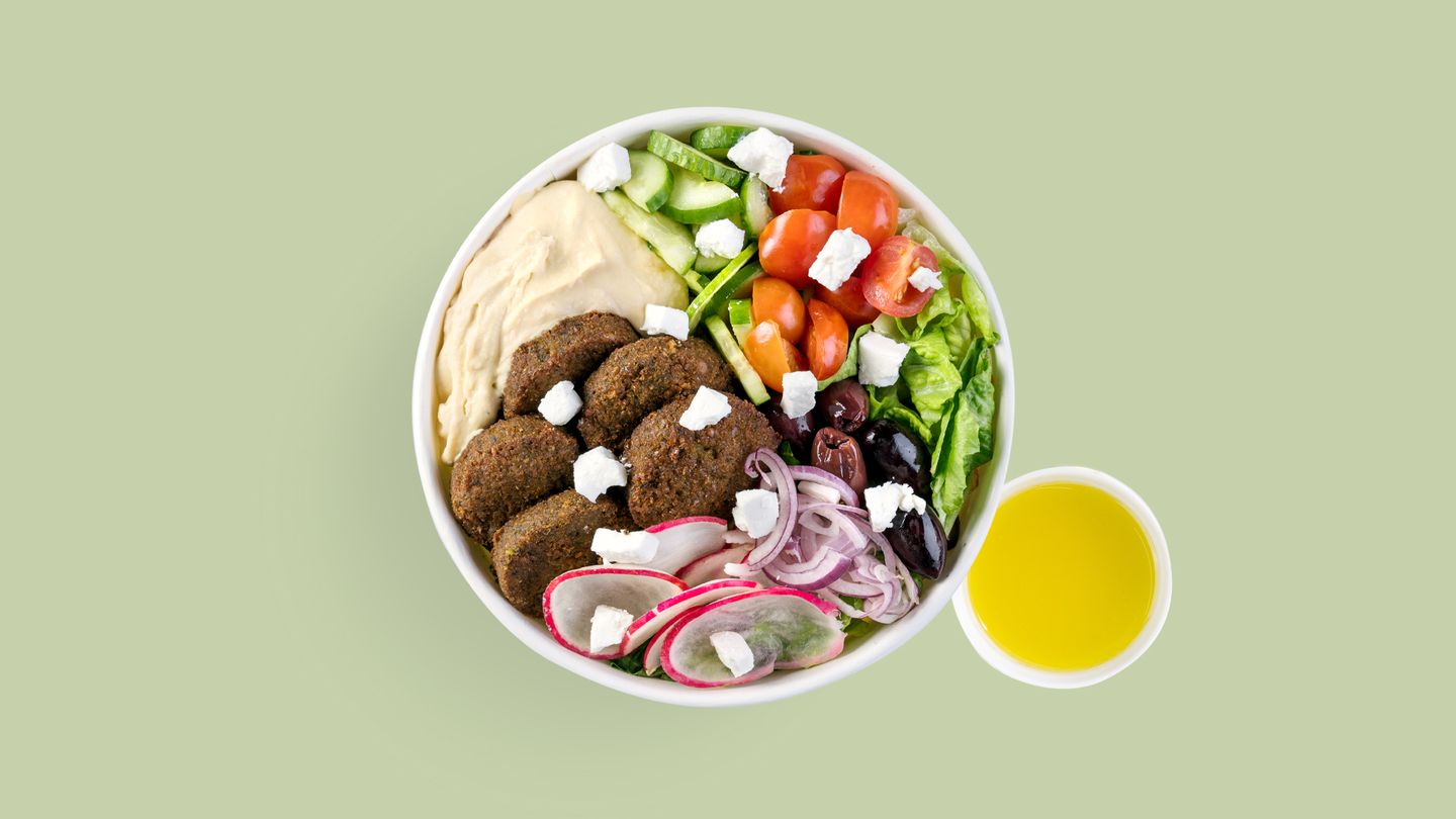 Falafel Salad Bowl 406 Kcal