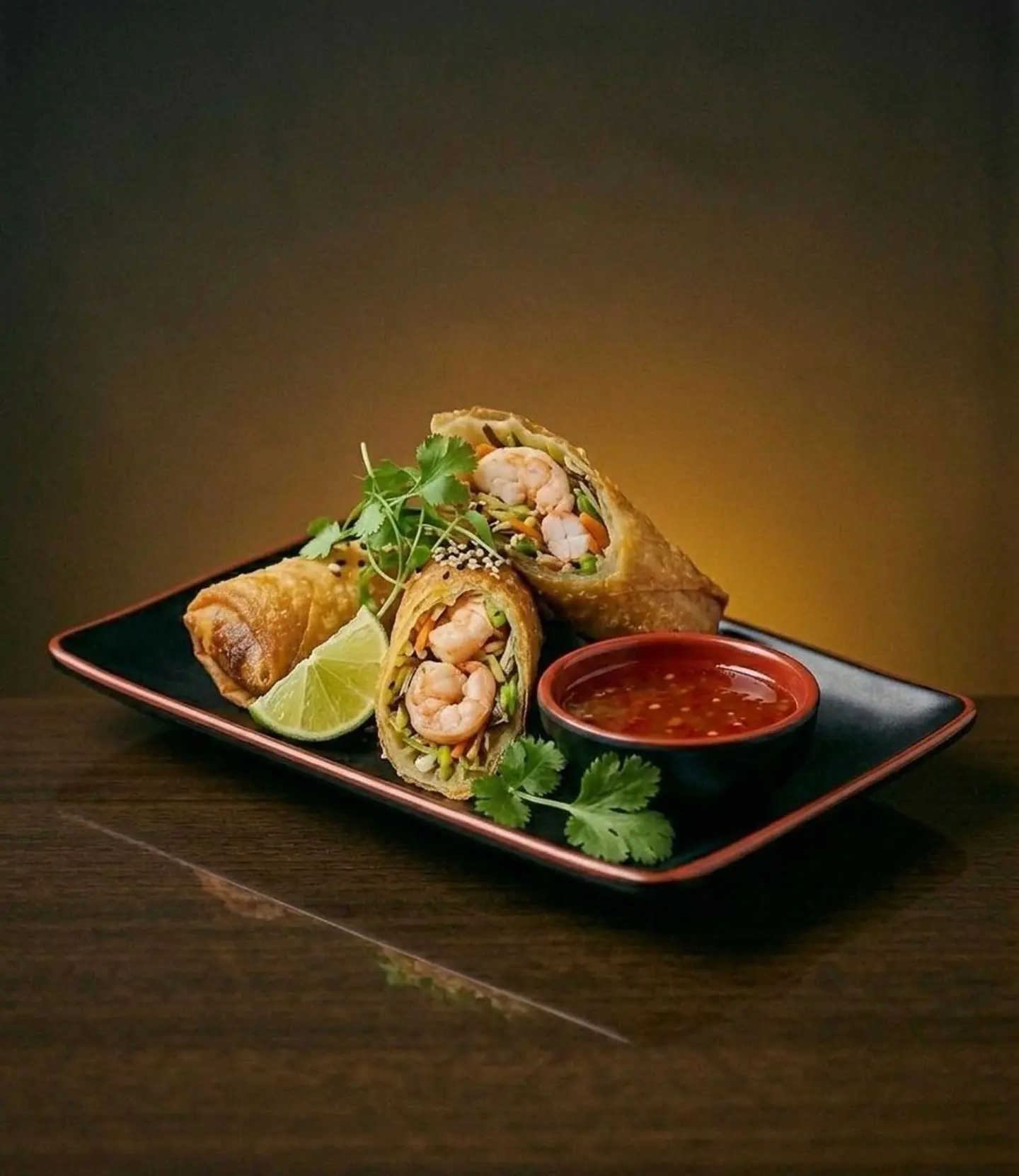 سبرنج رولز روبيان قطعتان