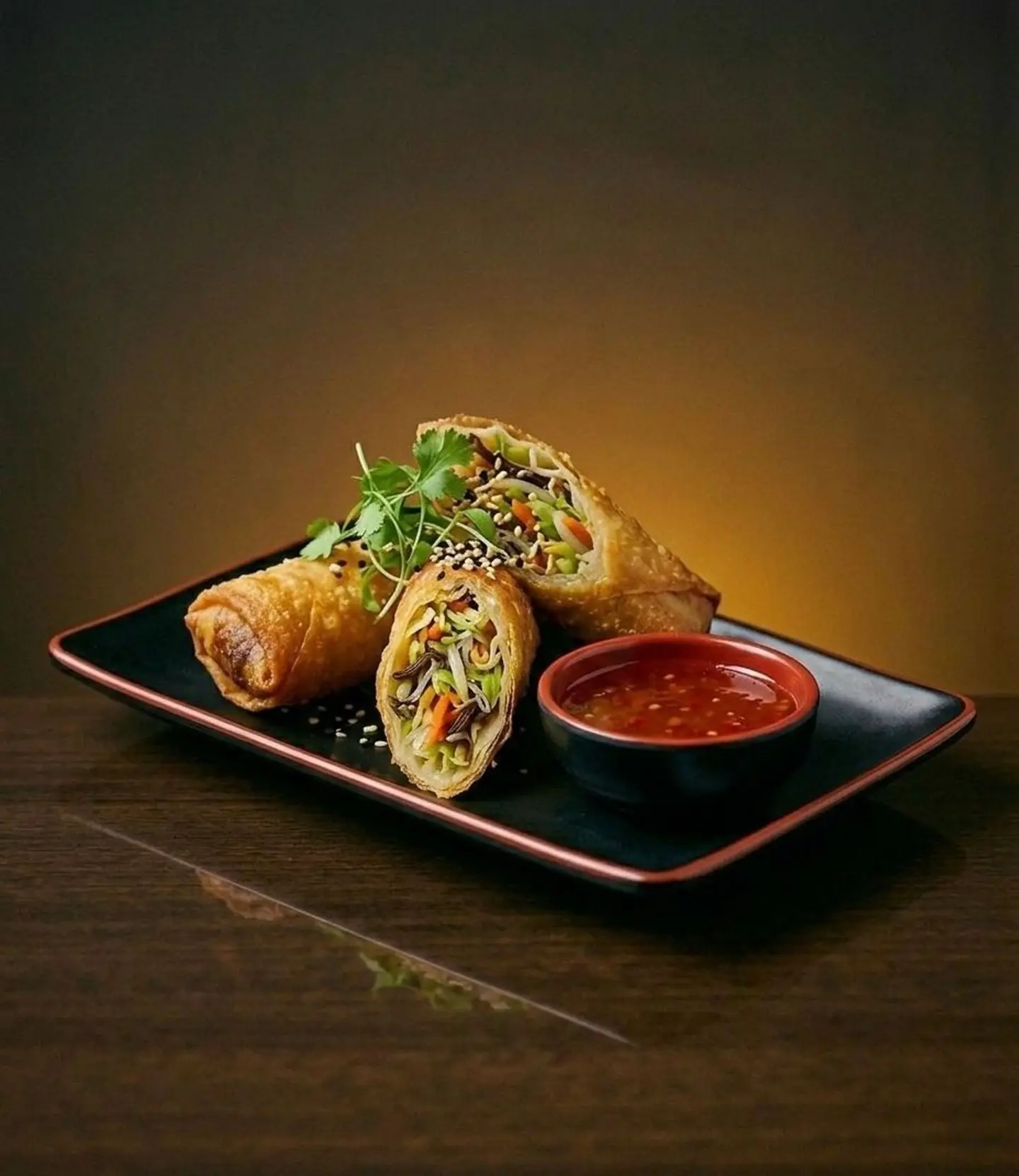 سبرنج رولز قطعتان