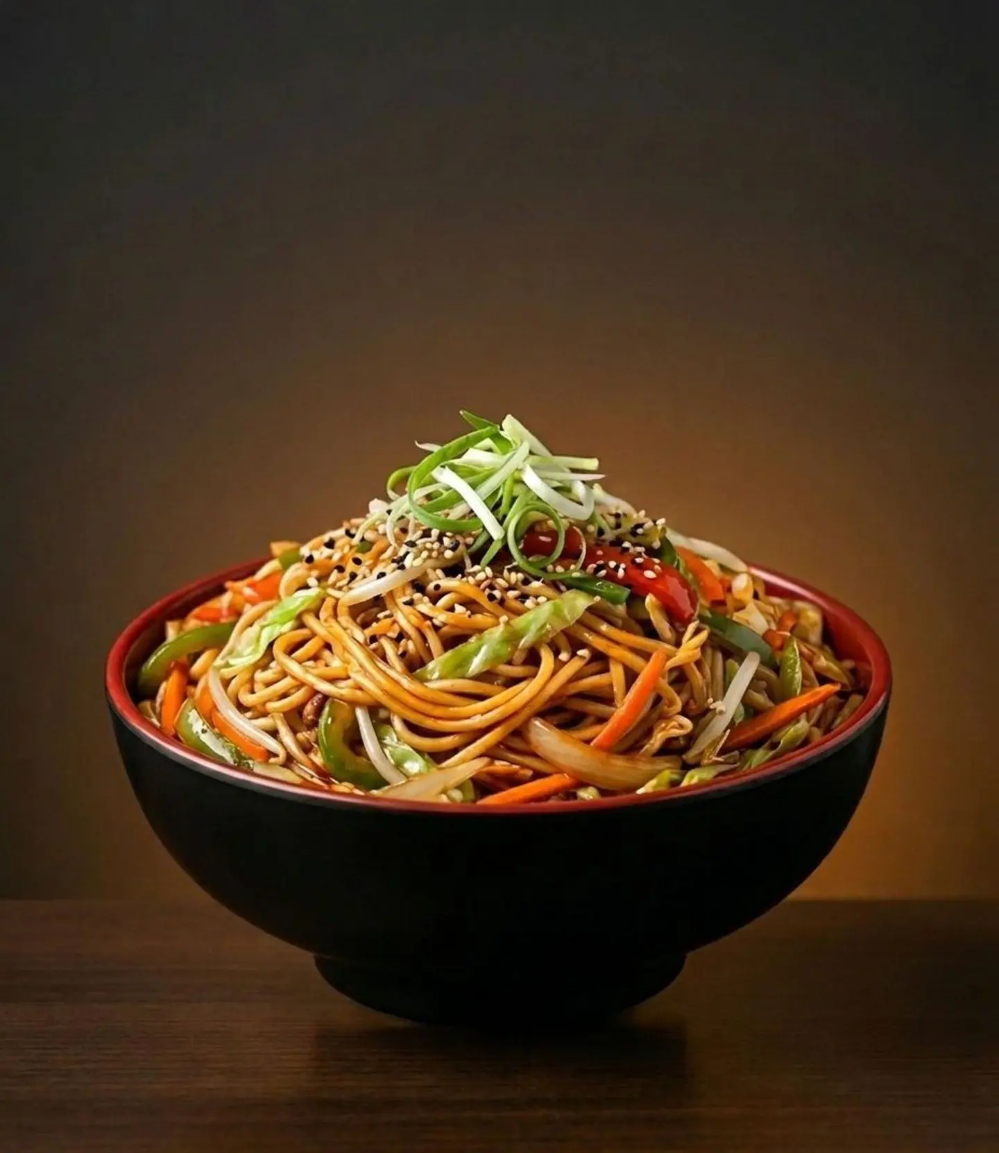 نودلز بالخضار