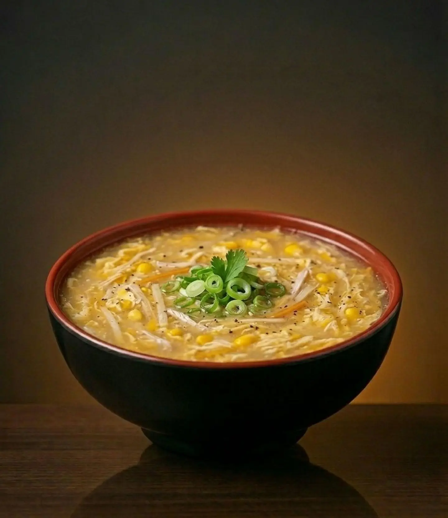 شوربة الدجاج والذرة