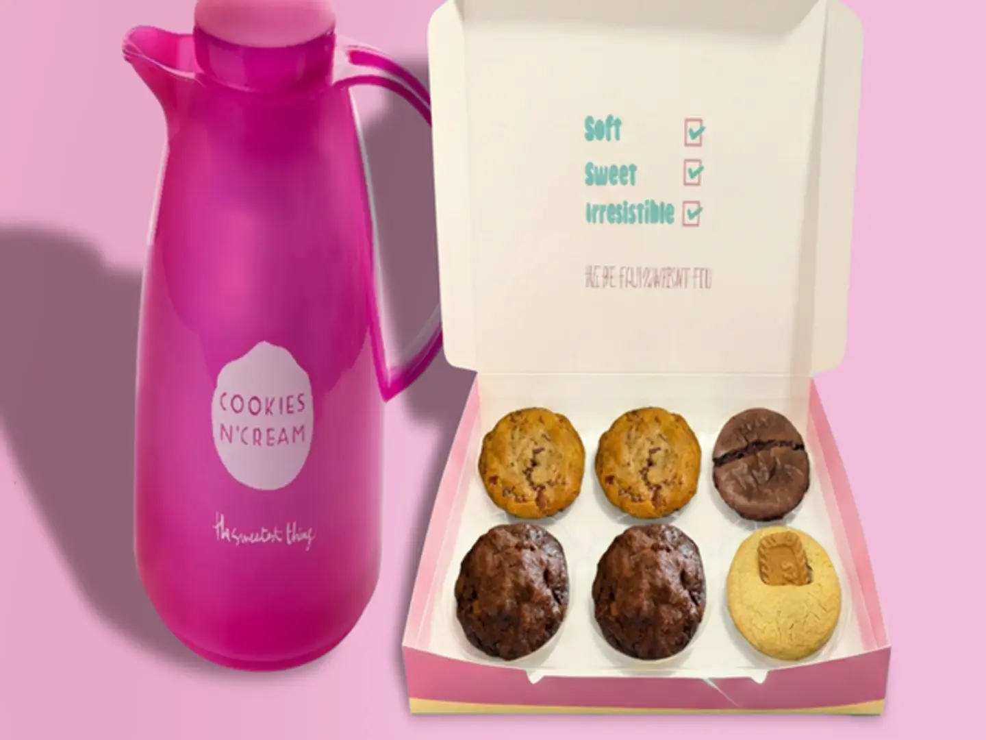 كوكيز مع دلة قهوة