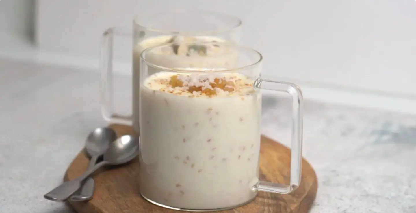 Sahlab With Nuts