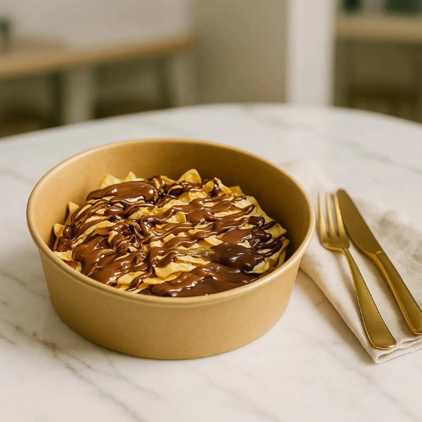 كريب فودتشيني بالنوتيلا