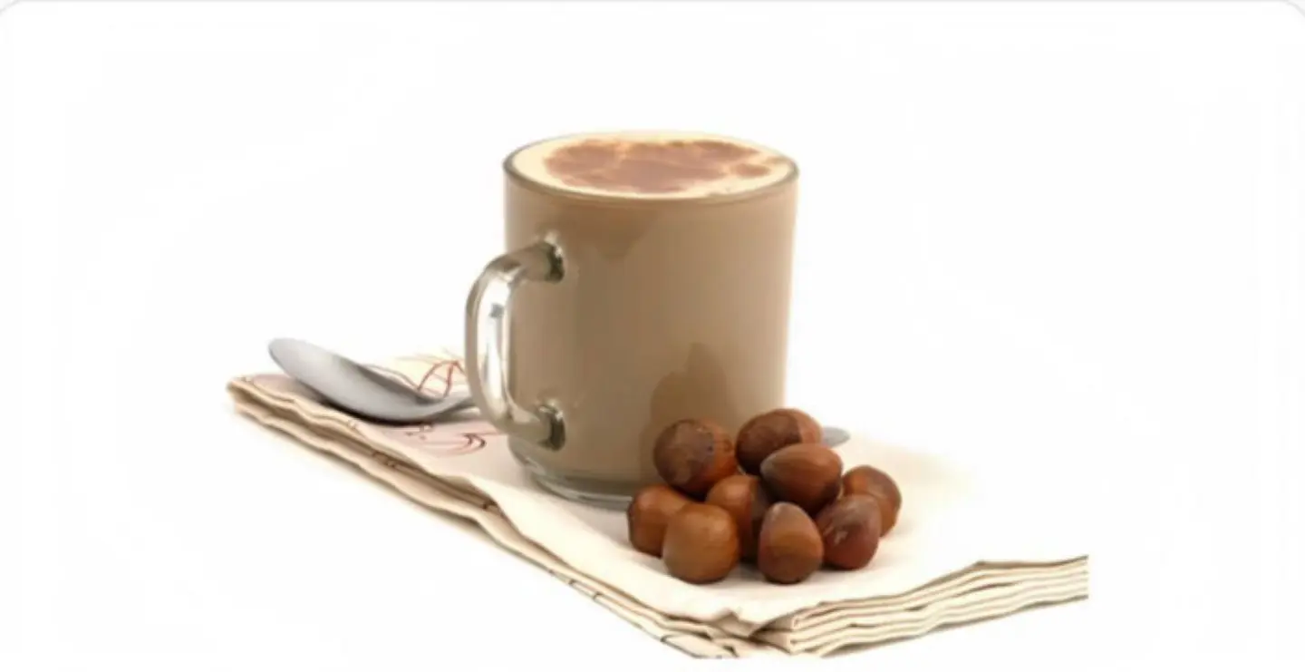 قهوة فرنسية بالبندق