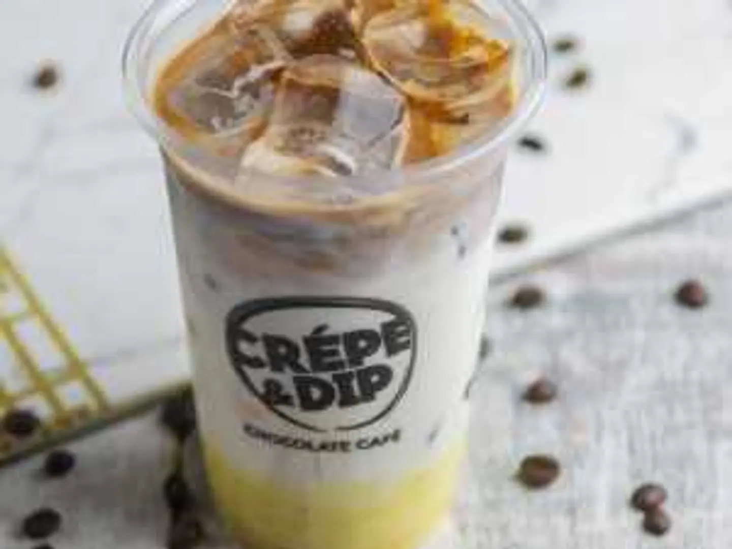 Iced Zaffron Latte