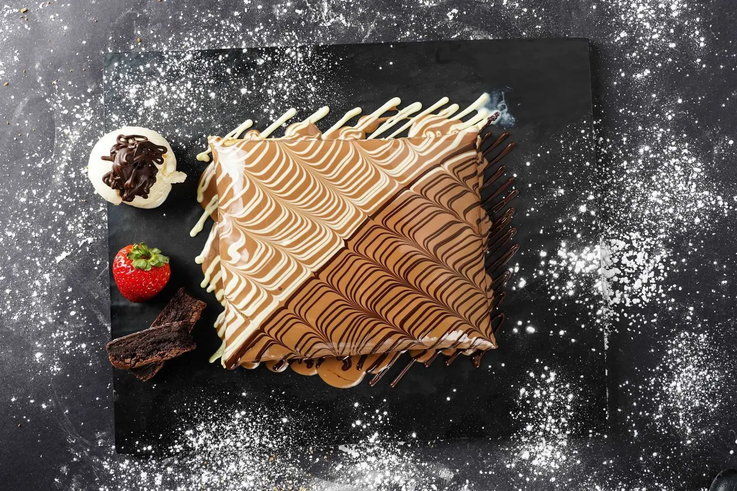 Brownie Crepe