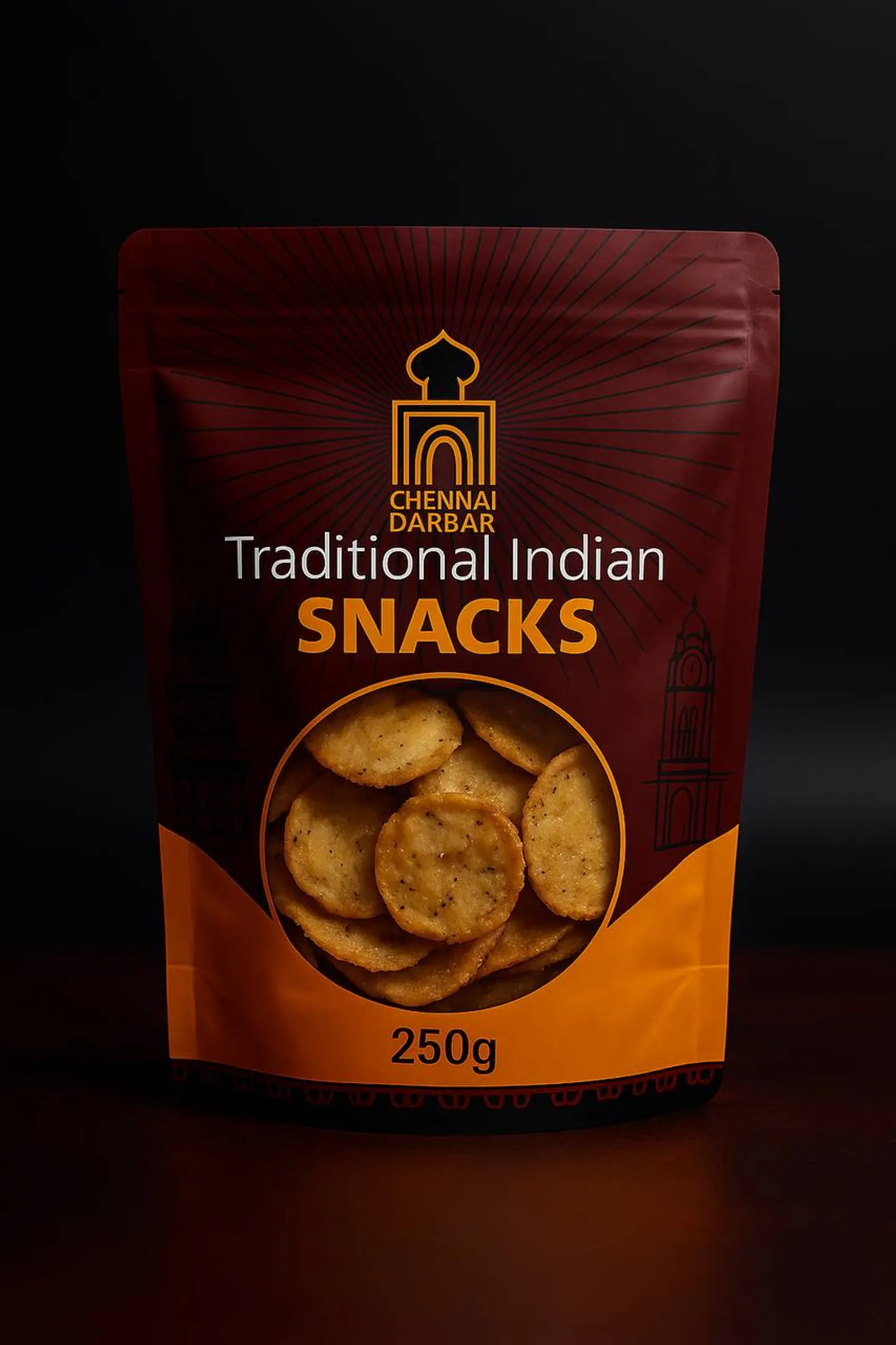 مقرمشات هندية مقلية (ثاتاي موروكو)