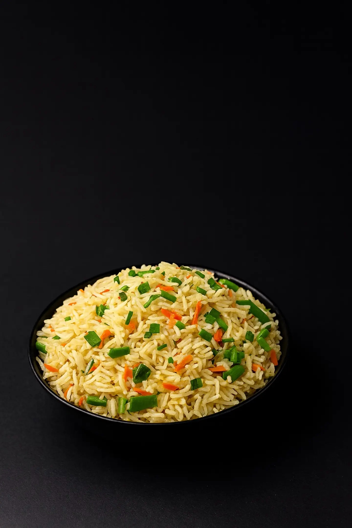 أرز مقلي بالخضار