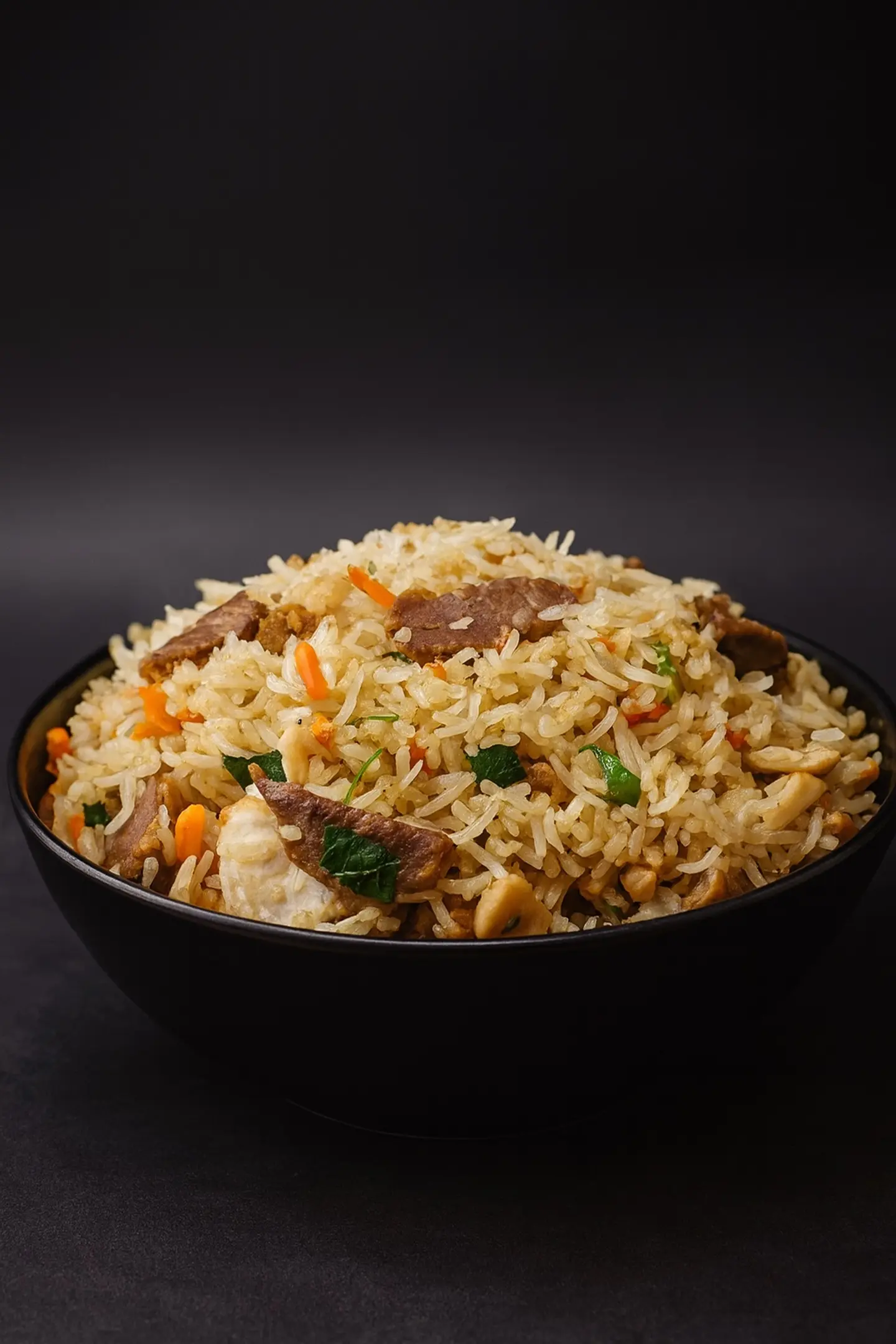 أرز مقلي مختلط