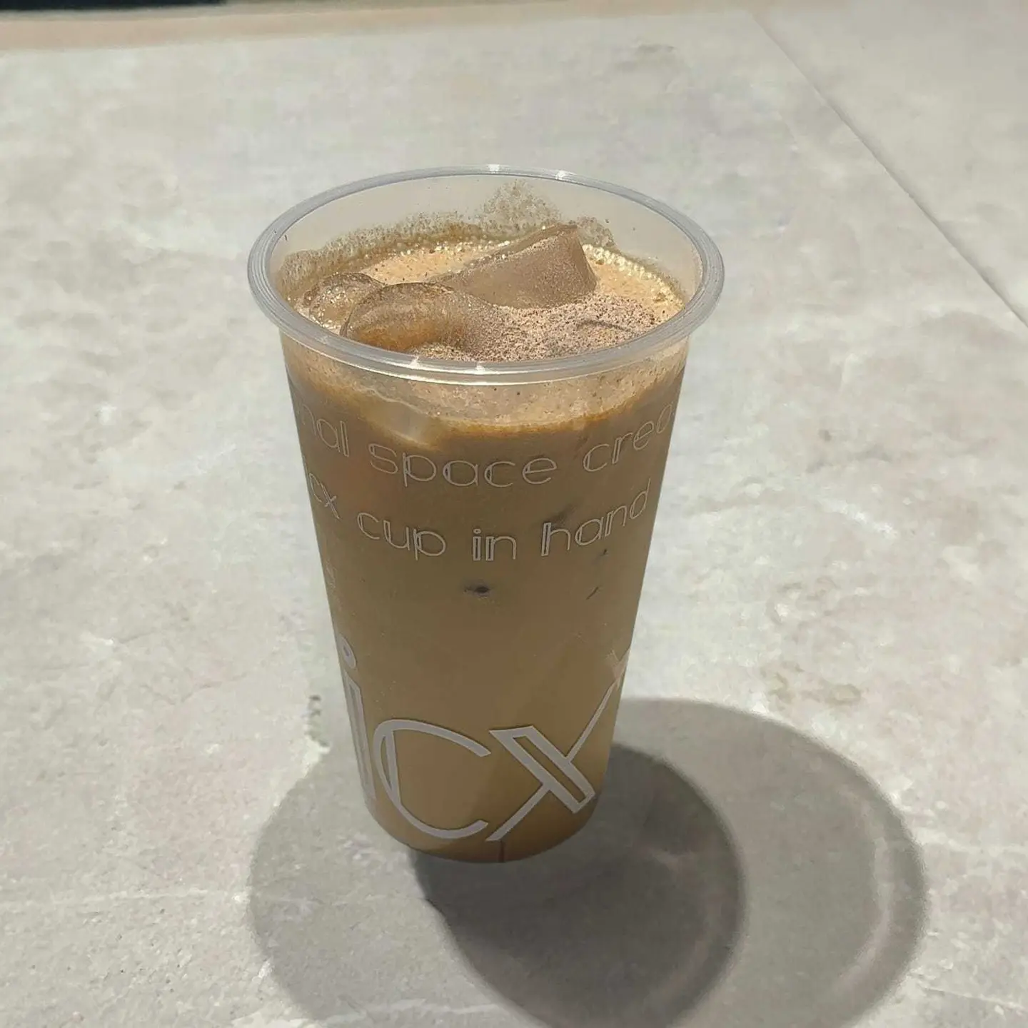 Iced Shaken White Mocha Medium
