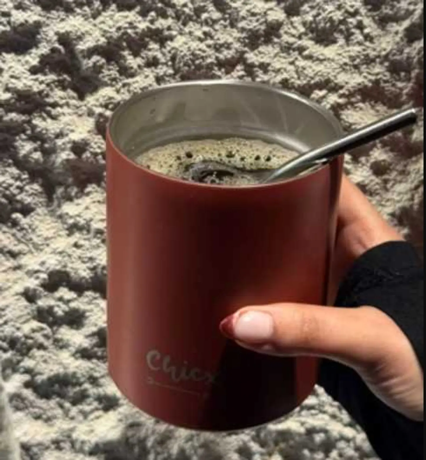 Mug Chicx Mono Burgundy