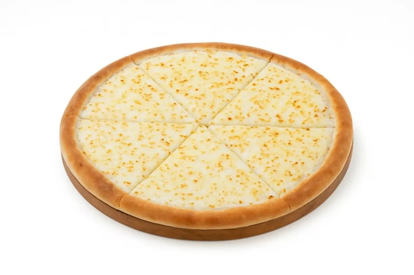 بيتزا جبنة سائل وسط