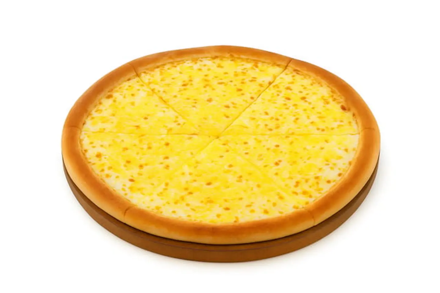 بيتزا الاجبان الثلاثة وسط