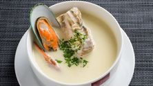 شوربة البولبايس ( البيضاء)