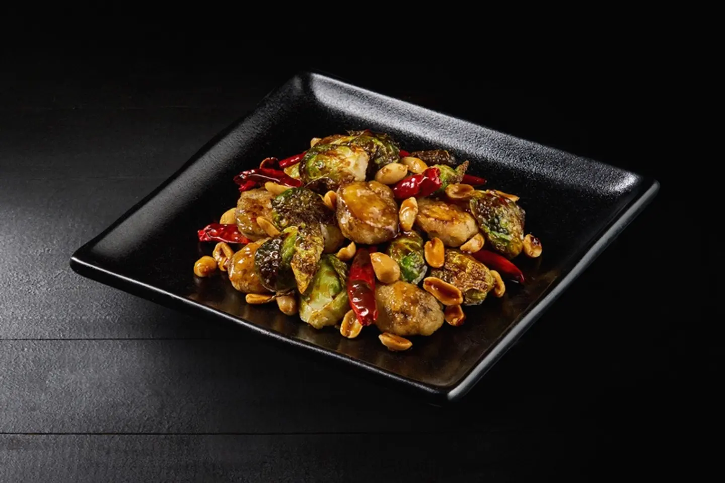 Kung Pao Brussel Sprouts