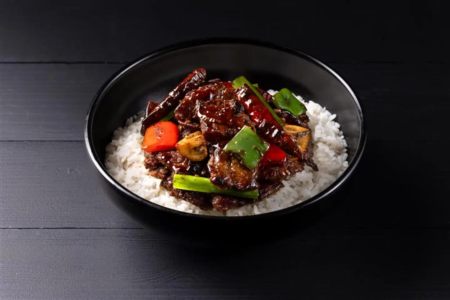 Wok Charred Beef Bowl