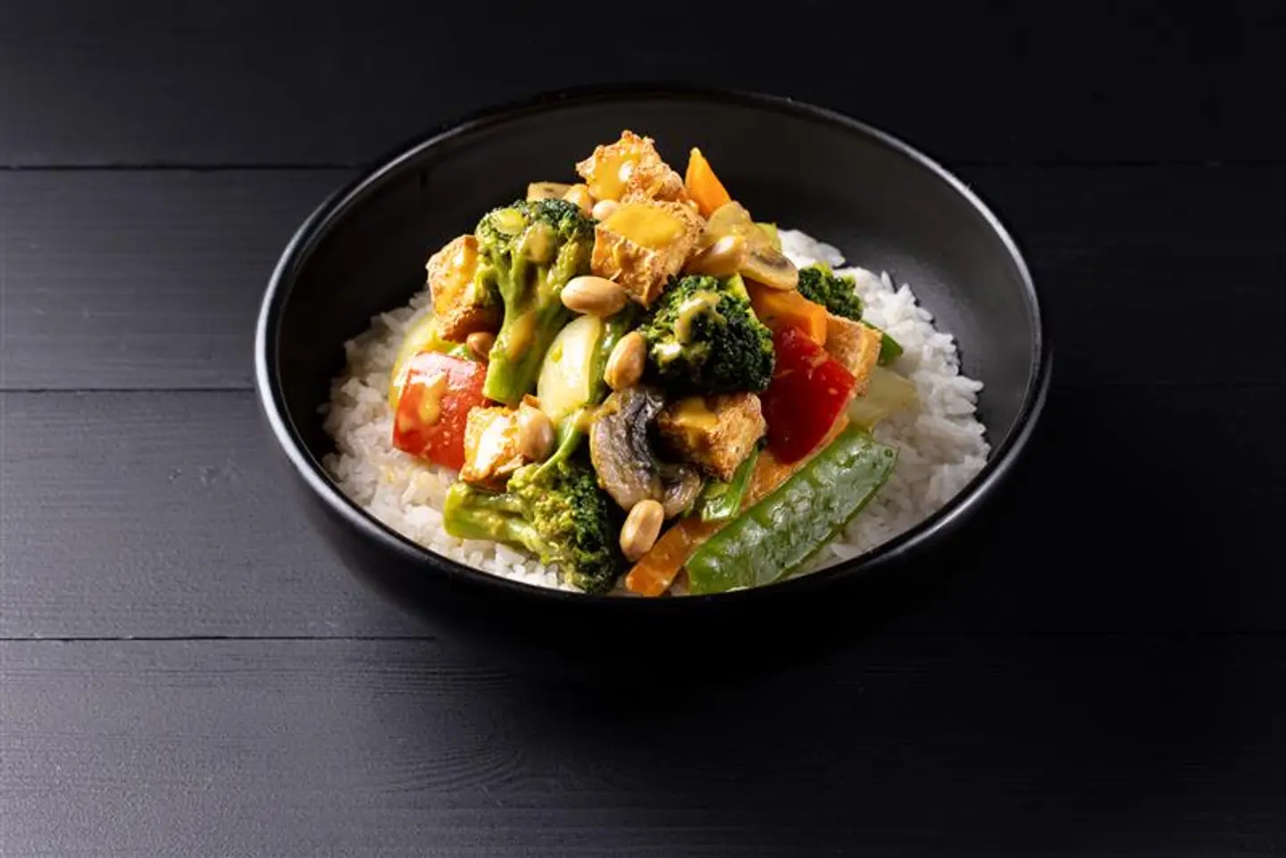 Coconut Curry Vegetables Bowl