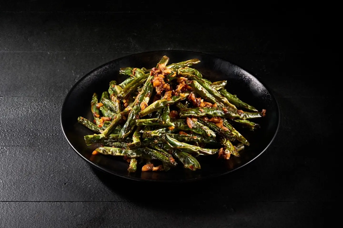 Chili Garlic Green Beans