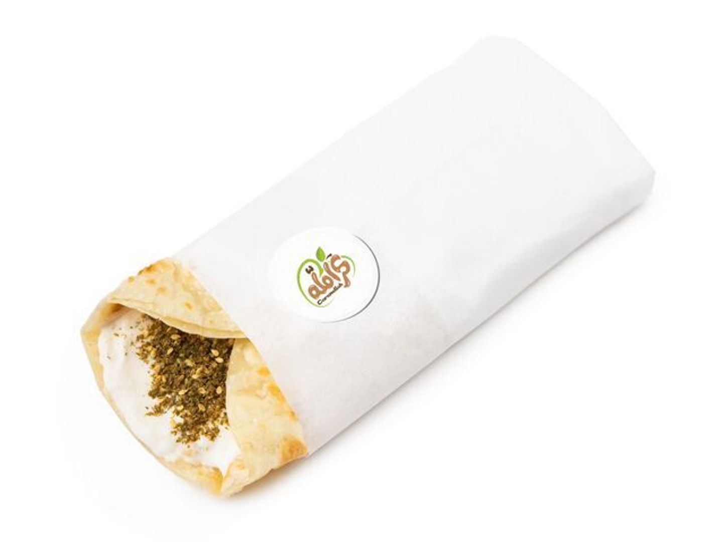 Chapati Zaatar & Labnah
