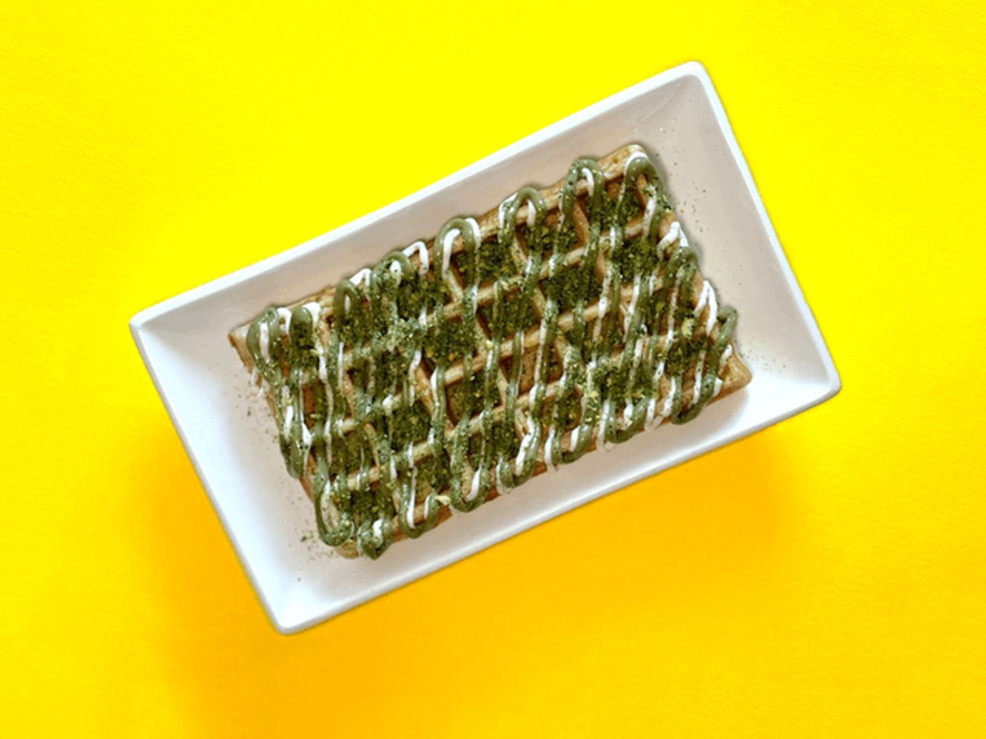 Waffle Happy Green