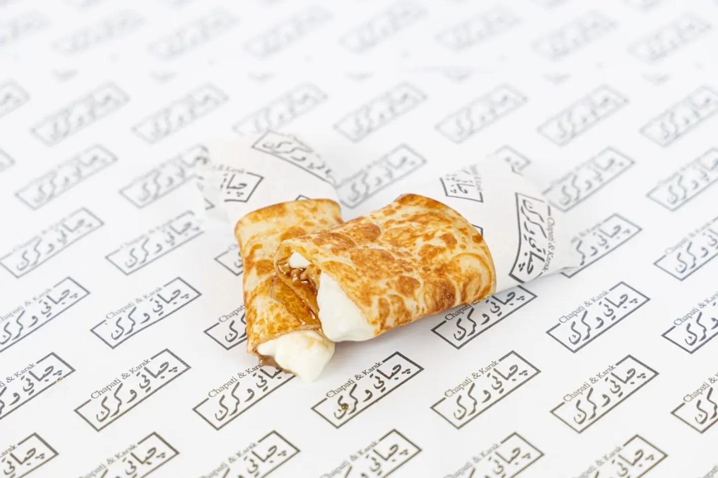 Labneh And Honey Chapati