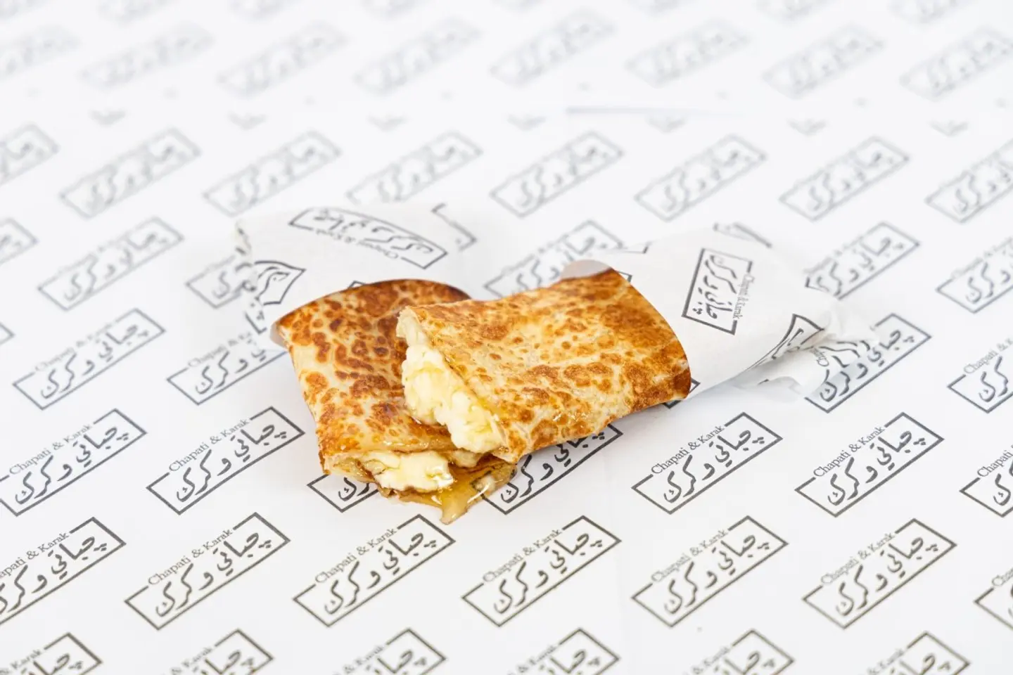 Kiri Cheese And Honey Chapati