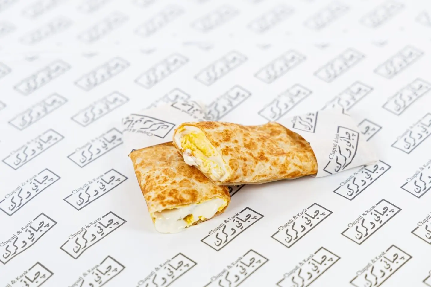 Egg With Cheese Chapati