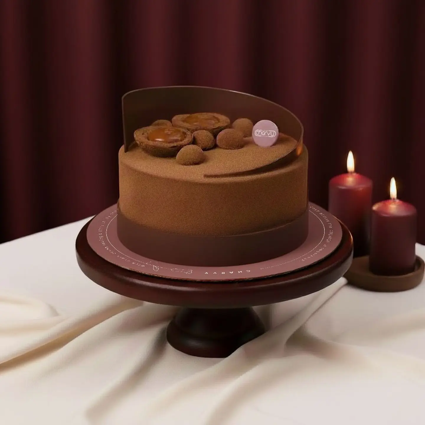 Le Trio De Chocolat Cake