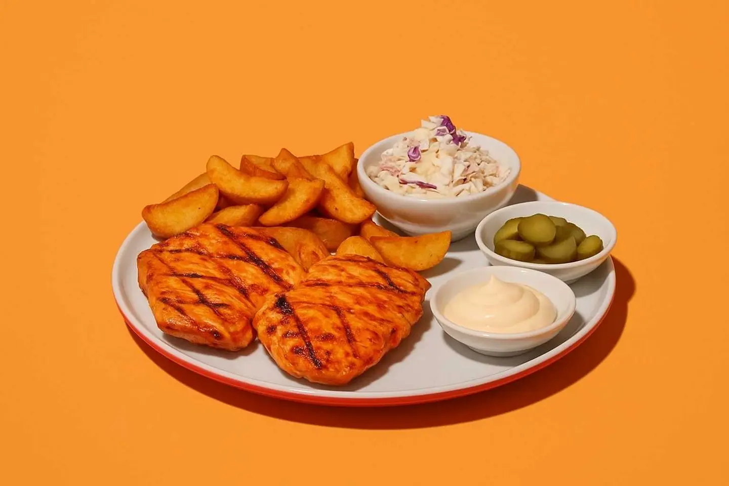 Grilled Chicken Platter
