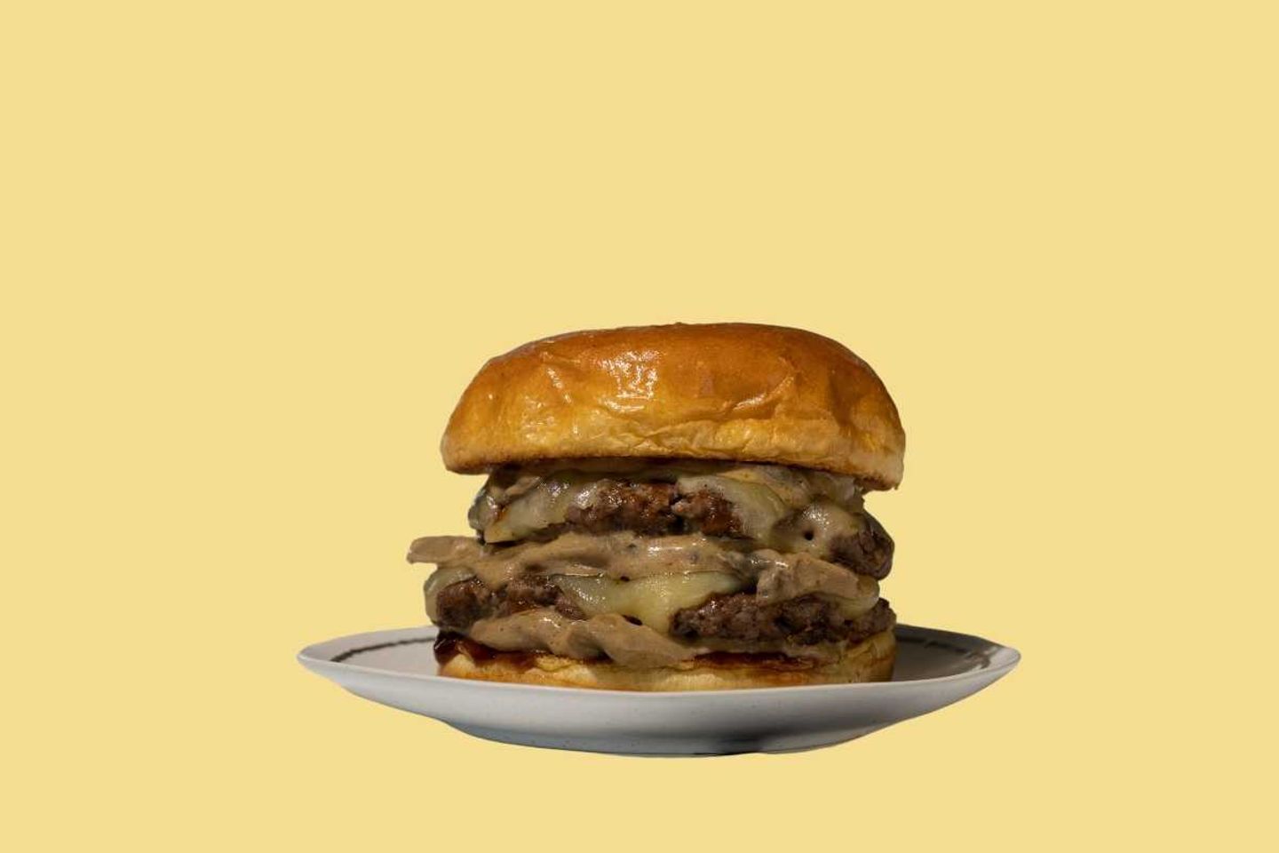 Swiss Shroom Burger