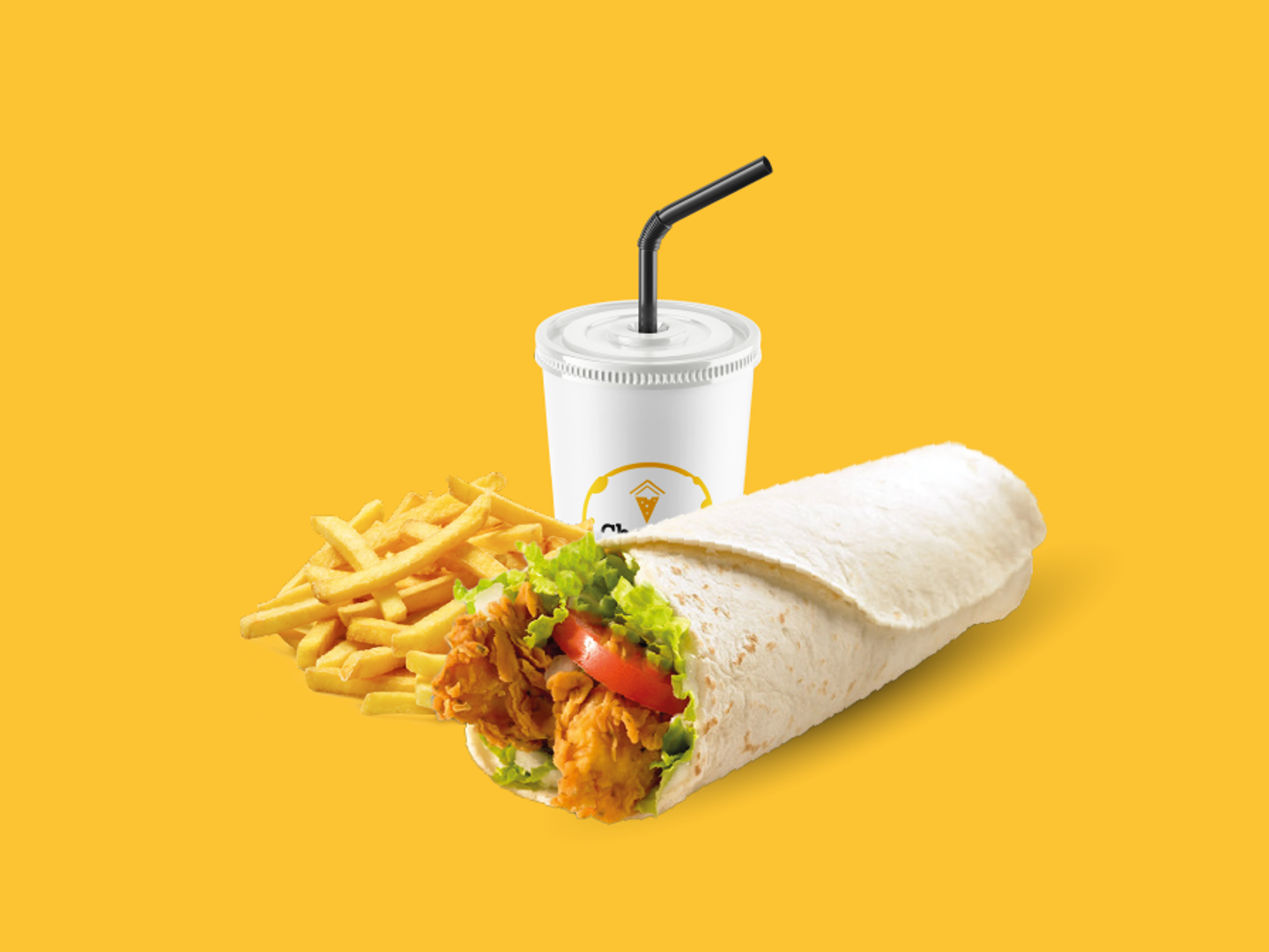 Buffalo Wrap Meal