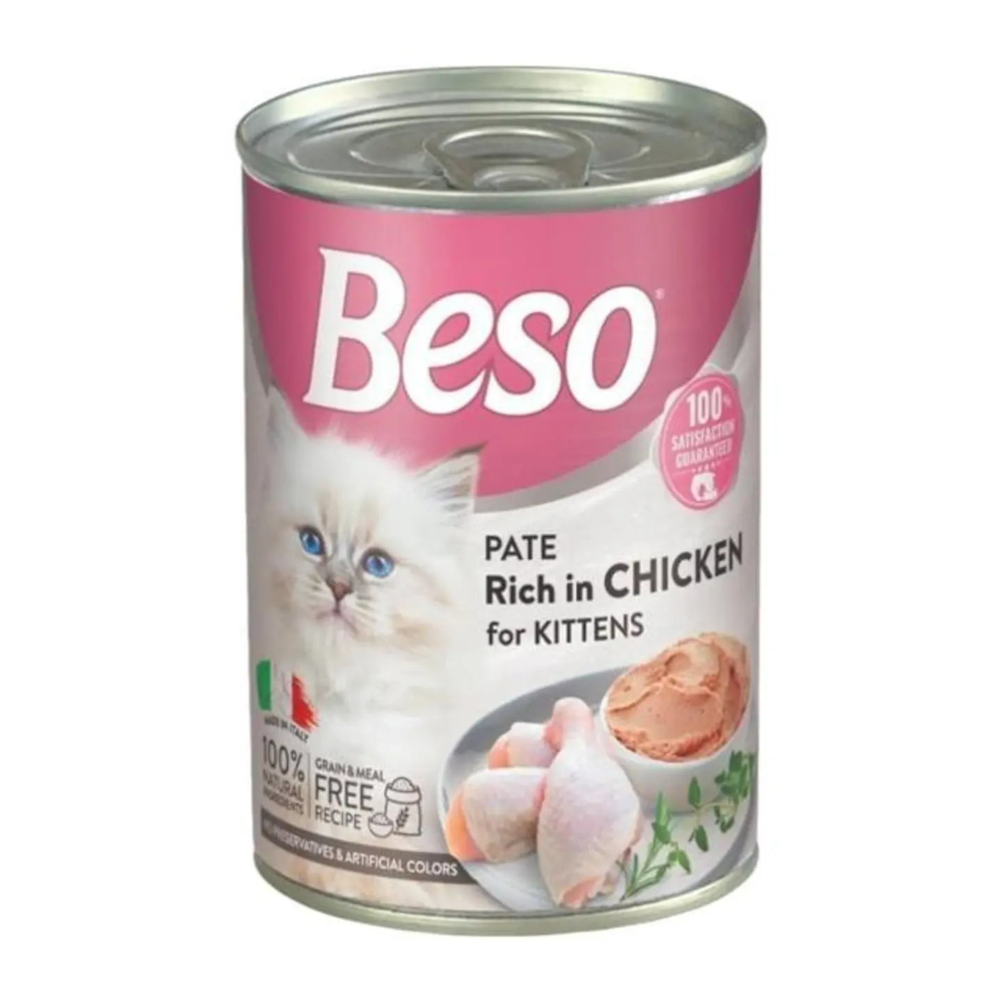Pesso Kitten Chicken Chunks Wet Cat Food 400g