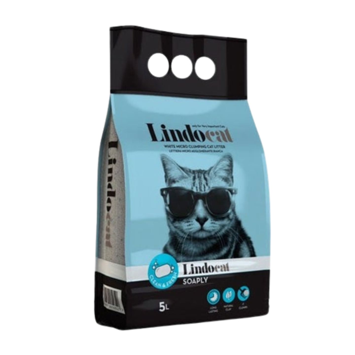 Lindocat Refreshing Soap Cat Litter 5 L