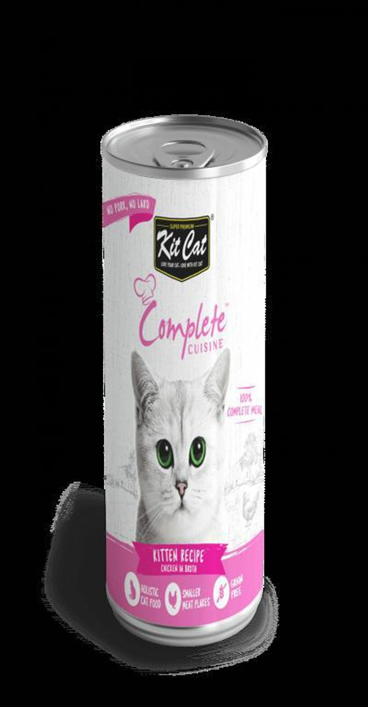 Kit Cat Complete Kitten Food With Chicken In Broth 150g