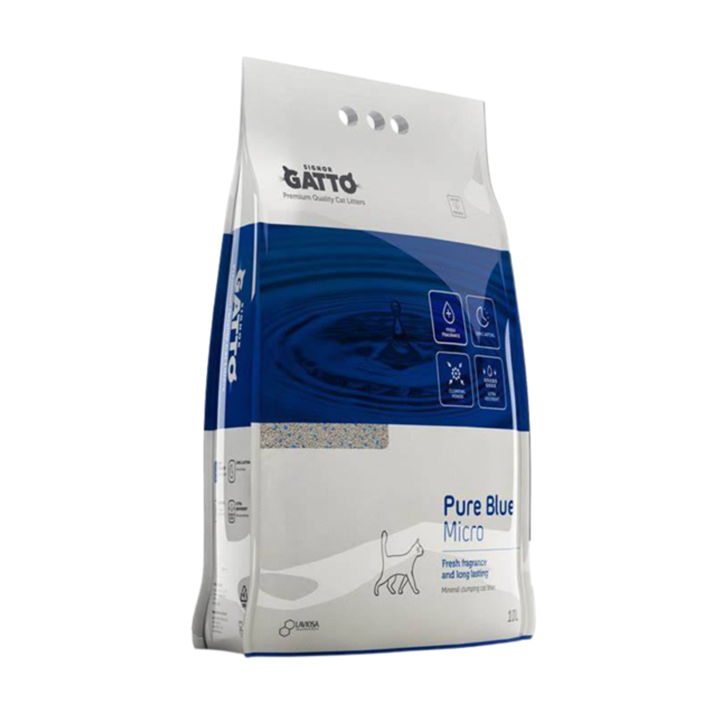 Señor Gato Blue Pure Cat Litter 10 L