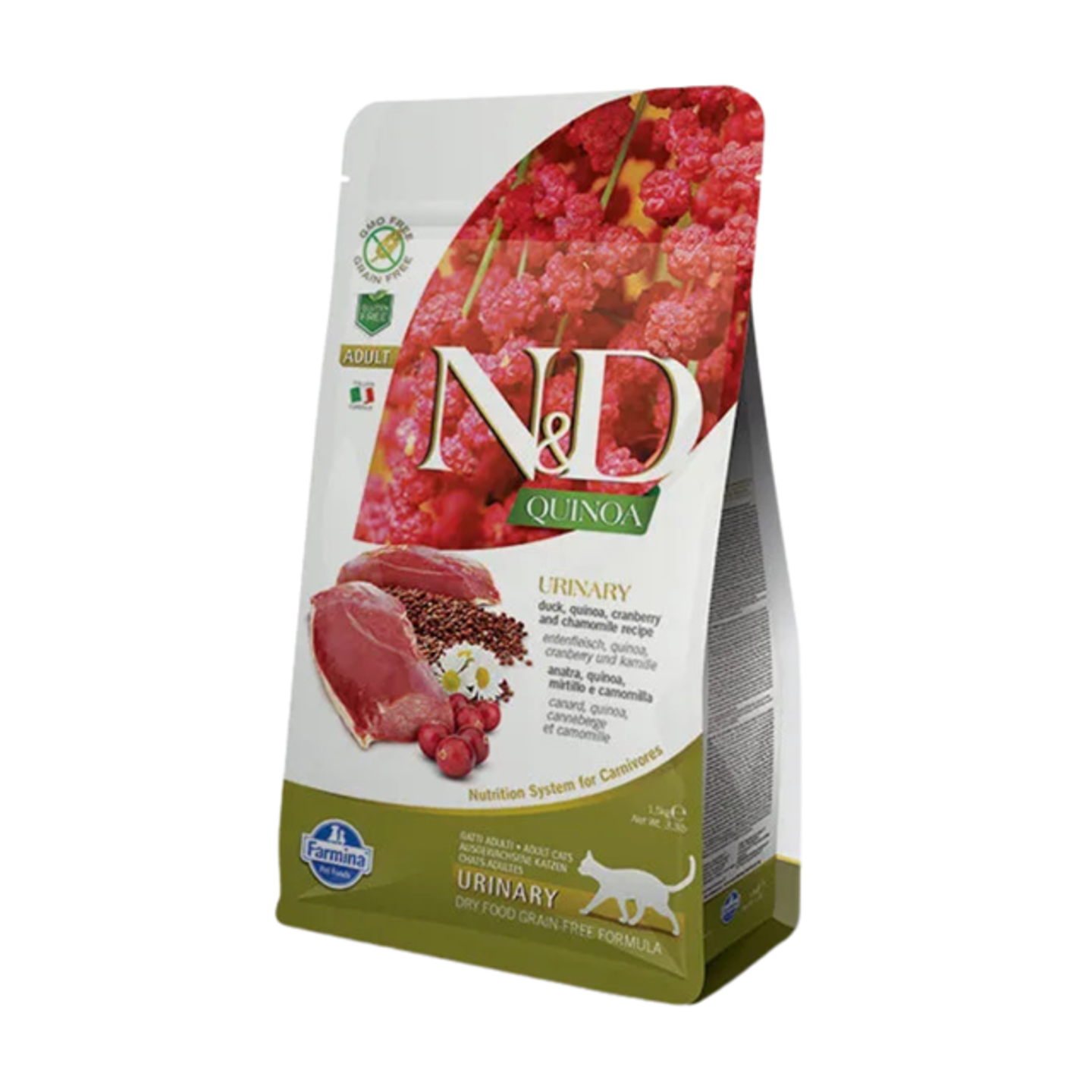 Farmina Dry Food With Quinoa And Duck For Cats 1.5kg