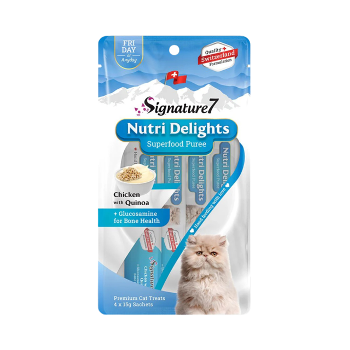 Signature7 Chicken & Quinoa Puree Treat 15g 4