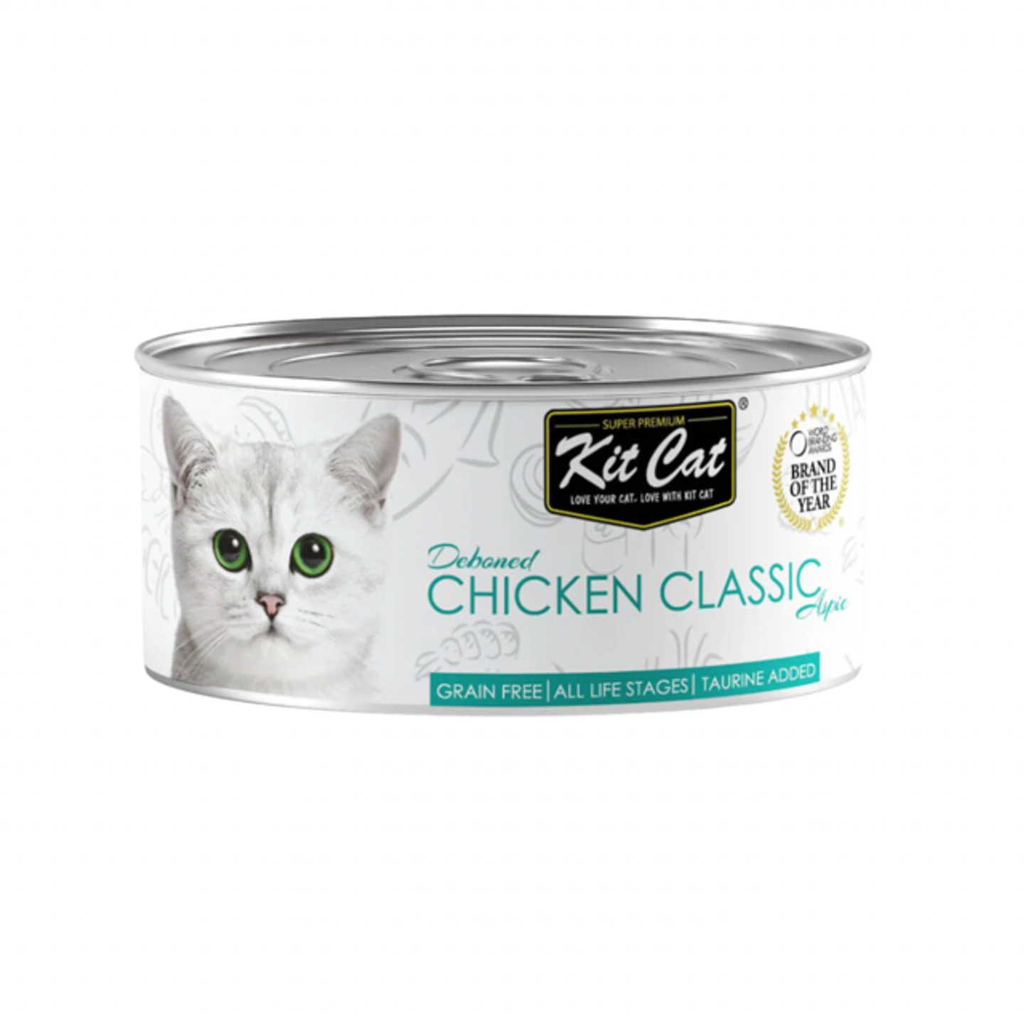 كت كات طعام رطب الدجاج التقليدي ٨٠غ