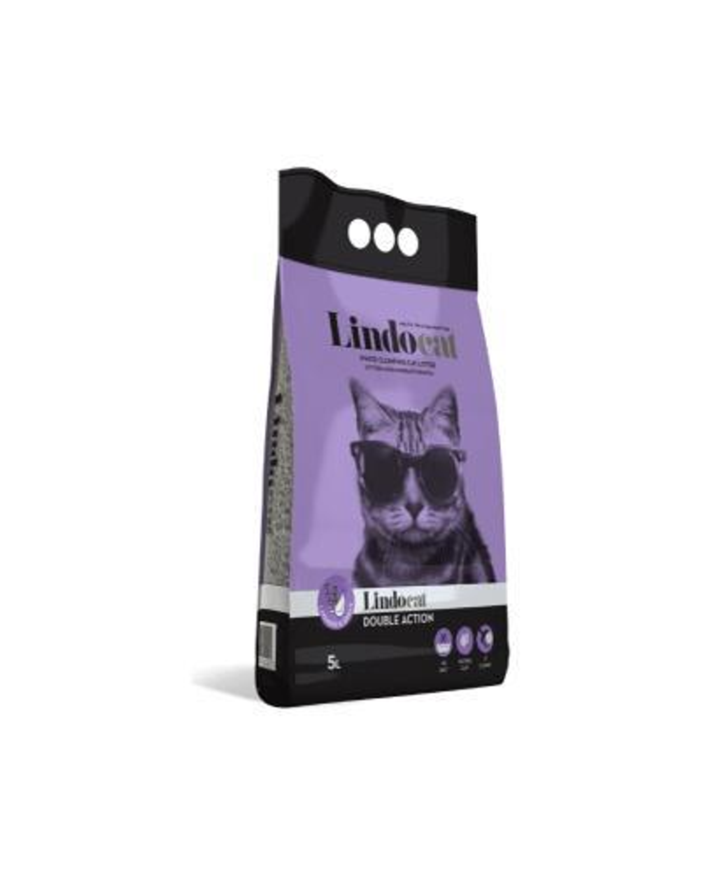 ليندوكات العطر المزدوج رمل للقطط ٥ لتر