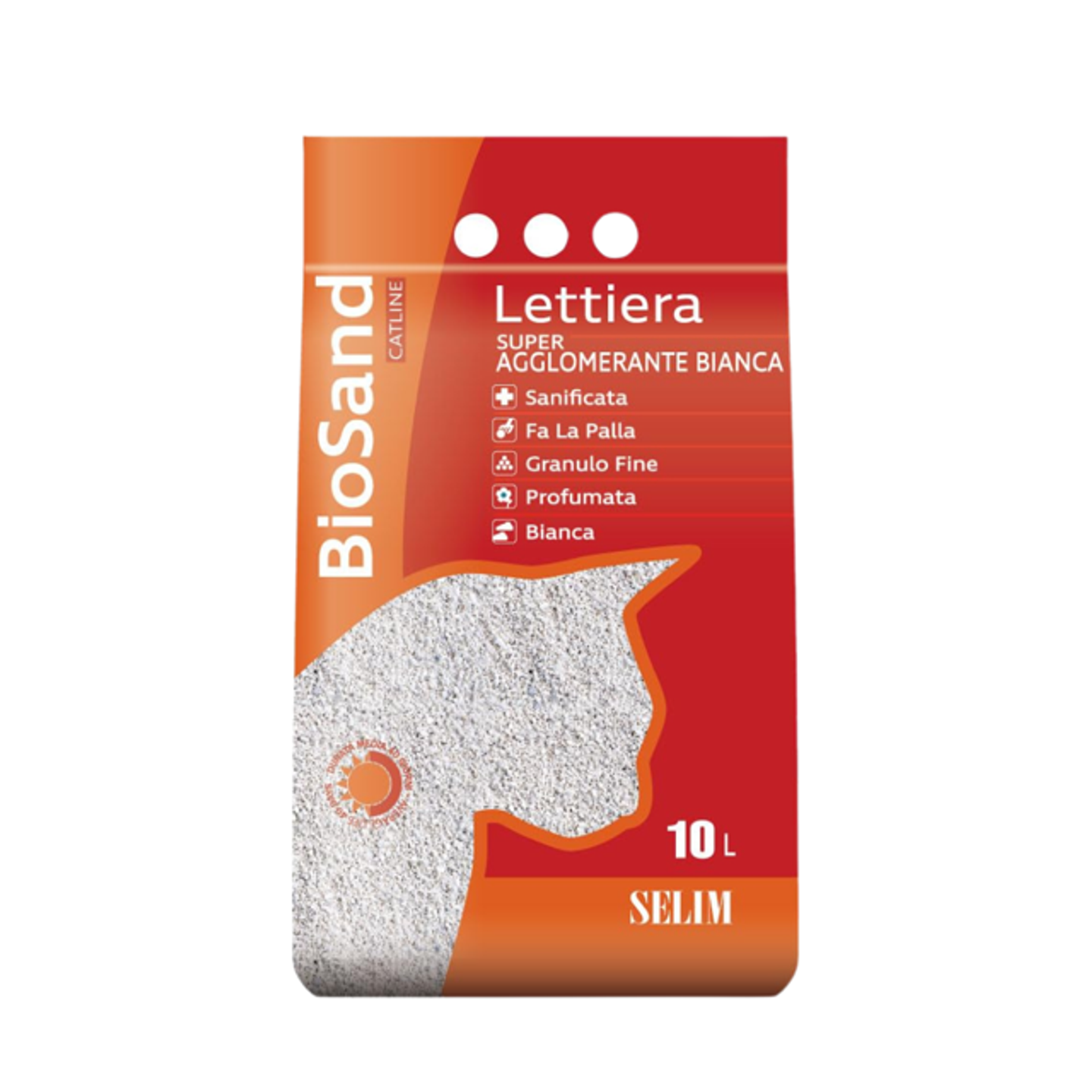 Bio Sand Cat Litter With High Clumping And Deodorizing 10 L