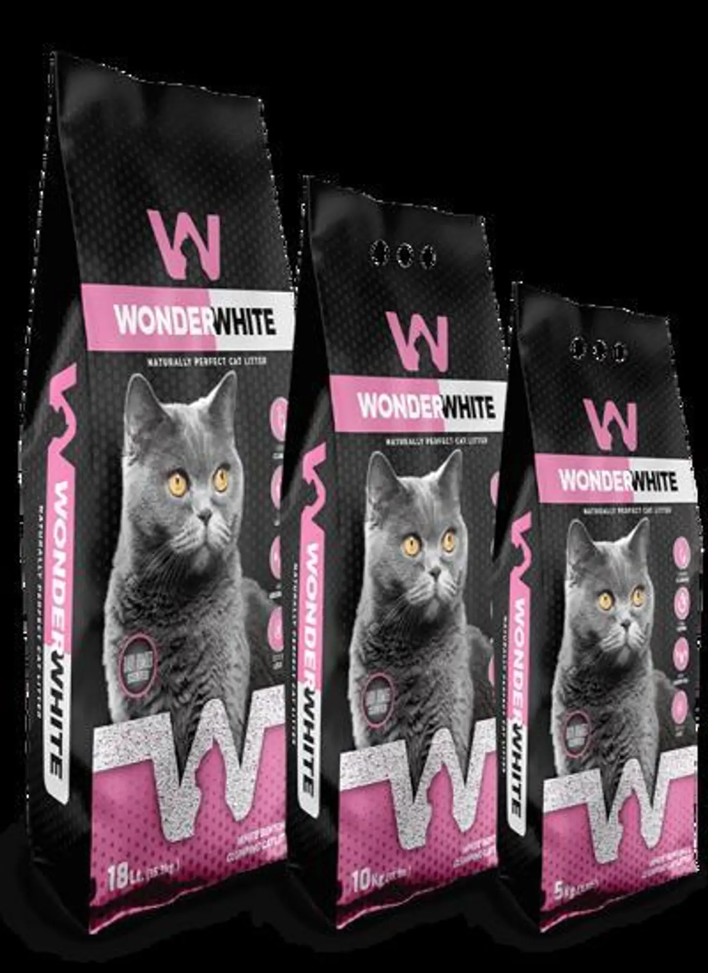 Wonder White Baby Powder Scented Cat Litter 10kg