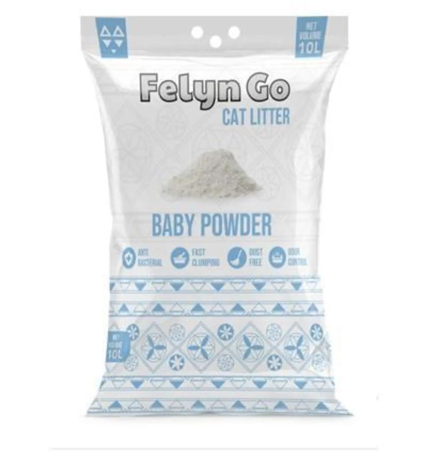Feline Go Classic Baby Powder Scented Cat Litter 10 L