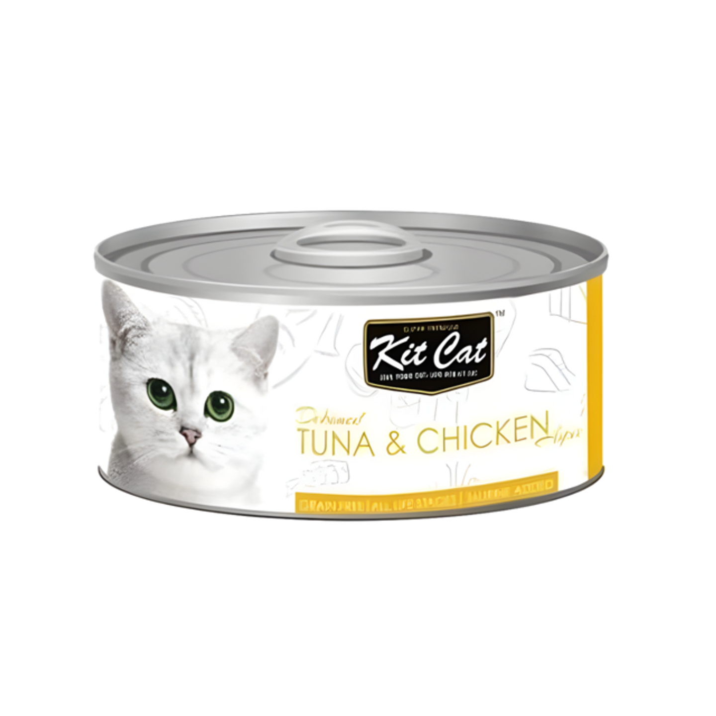 Kit Cat Wet Food Tuna With Chicken 80g