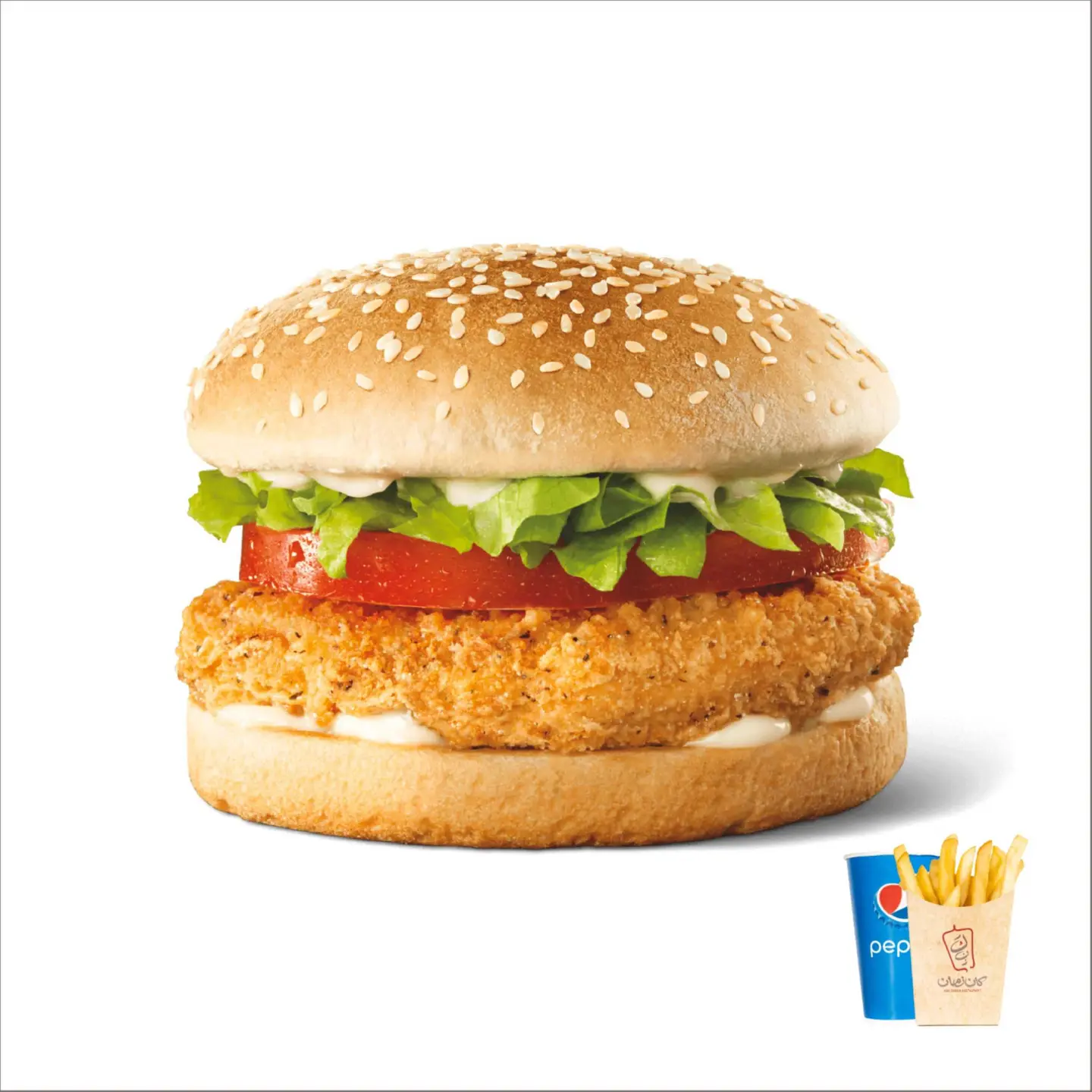 Chicken Burger Meal