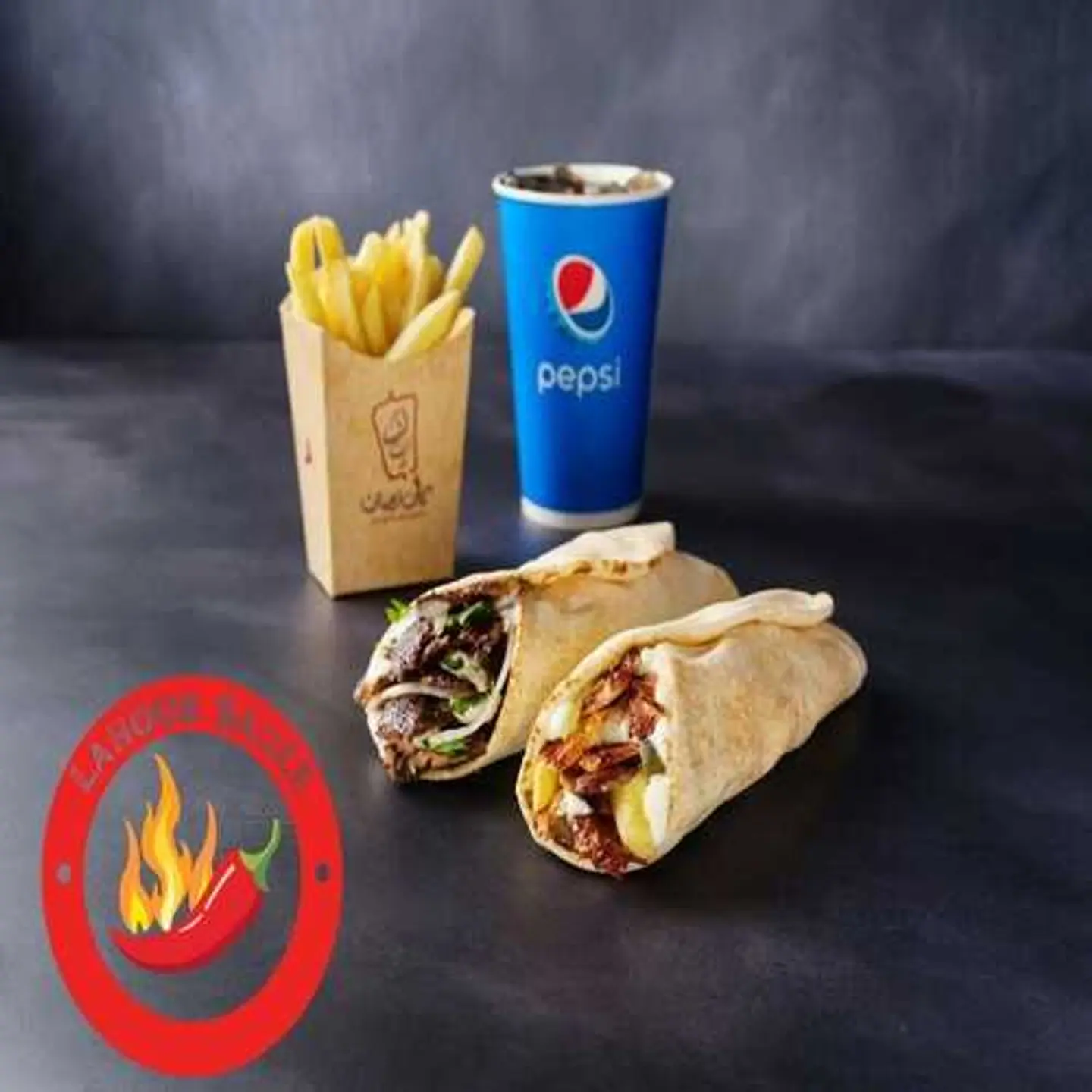 وجبة ميكس شاورما لهوب